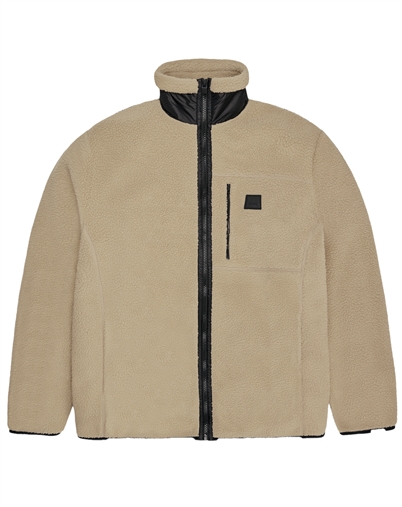Rains - Yermo Fleece Jakke - Beige